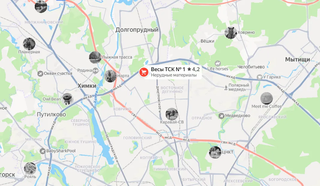 Схема проезда